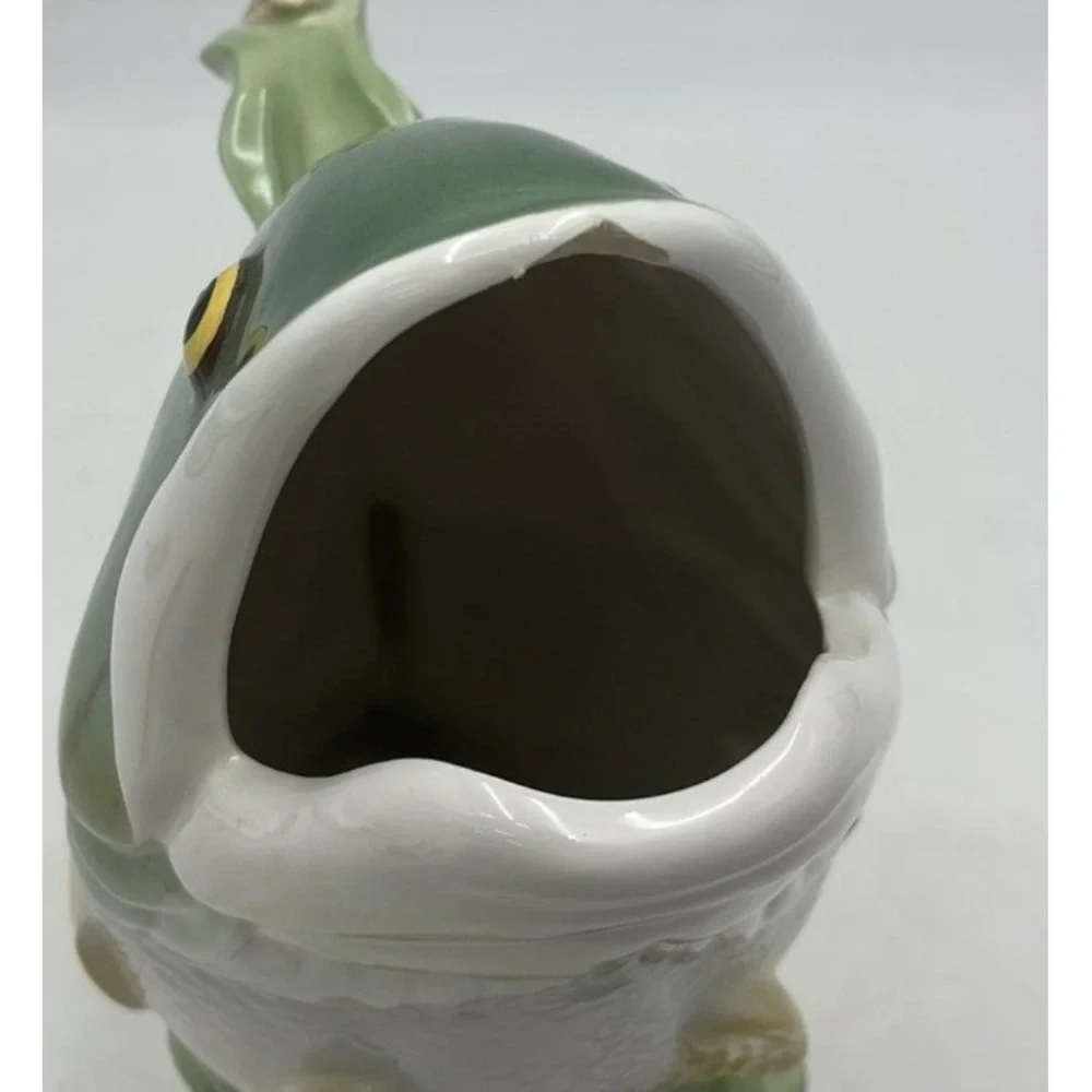 Lenox Riverwood by Catherine McClung Ceramic Fish Pitcher 11-1/2